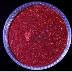 Decor pentru unghii NADP023RR de 8g sclipici Rosu metalizat